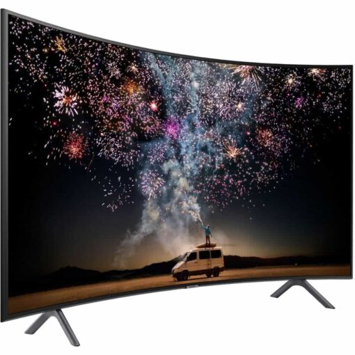 Samsung RU7300 55" Class HDR 4K UHD Multisystem Smart Curved LED TV