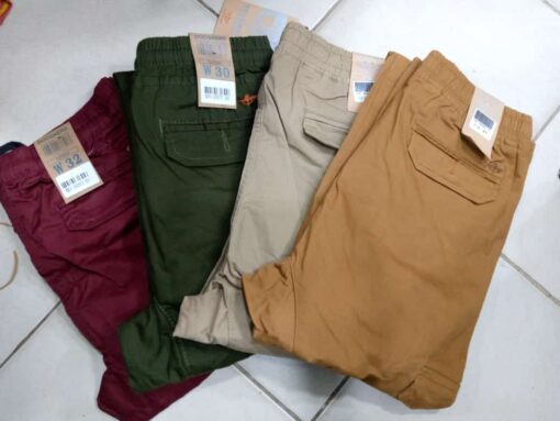 Men cotton designer trousers