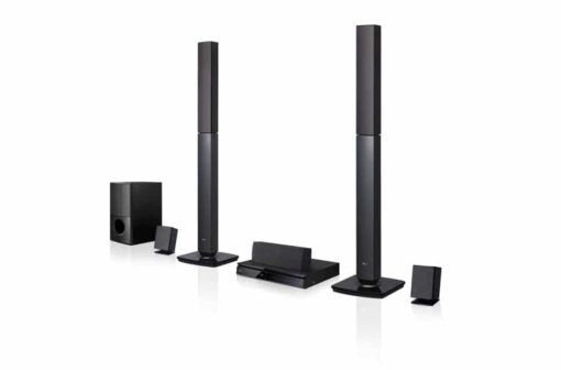 LG Home Theatre 1000W LHD627 Short Speakers